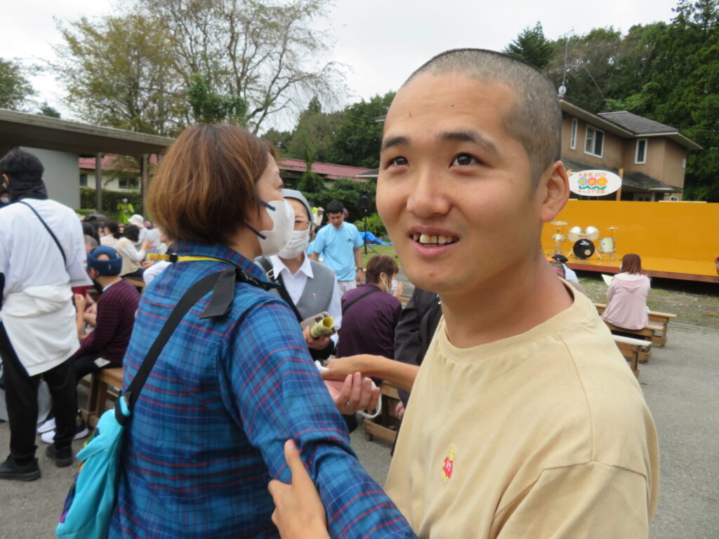 ご満悦の表情